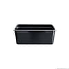 FED JW-P112B Heavy Duty Black Polypropylene 1/1 Gastronorm Pan with 65mm Depth