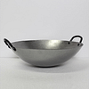 Kitchen Knock 16 inch twin-handle commercial iron wok