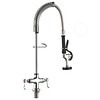 Sunmixer T98001MN-1 Mini Pre-Rinse Unit, 180mm riser, 560mm hose, stainless steel