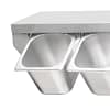 Kitchen Knock 415899 GN Pan Rack – Stainless Steel Single Wall Shelf for 1/4 & 1/6 GN Pans