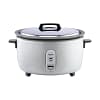 Panasonic 40 cup stainless steel rice cooker with non-stick bowl