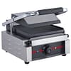 Benchstar GH-811EE single contact grill, 410mm wide, 2.2kW, stainless steel, cast iron plates – Australia