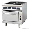 ElectMax IC9-4B 4 Burner Induction Range with Convection Oven – 415V Heavy-Duty Stainless Steel Cooker