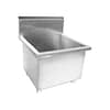 FED SMS-H Stainless Steel Mop Sink – 520mm Wide SUS304 Utility Sink for Commercial Cleaning