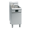 Waldorf FN8120GE 450mm single-pan gas fryer with 20L oil, digital thermostat, 31kg/hr output – Australia