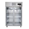 Thermaster SUFG1000 Double Glass Door Display Freezer with 1000L Capacity and LED Lighting