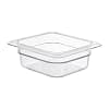 Kitchen Knock 1/6 clear polycarbonate GN pan, 65mm depth, pack of 3, 176x162mm, Australia