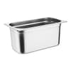 Vogue CU515 1/3 GN stainless steel gastronorm pan 150mm deep heavy duty – front view, Australia