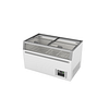 Thermaster ZCD-L145G Island Freezer with 575L Capacity and Glass Sliding Lids