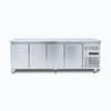 Bromic UBF2230SD-NR under bench freezer, 553L, 4 solid doors, stainless steel, fan-forced cooling – front view, Australia