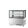 Turbo Air TBP1500-1 2 tier cake display fridge with heated front glass, 1500×700×1170 mm, 3/4HP compressor – three-quarter view, Australia