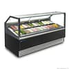 Bonvue SGD-24B gelato display showcase 24 pans 2310×1095×1300 mm – stainless steel interior with LED lighting, Australia