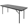 Bolero GC596 ABS folding banquet table 6ft rectangular 1830mm grey event table – KW Commercial Kitchen