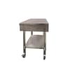 Modular Systems SWBD8-1 stainless work bench with 1 drawer and under-shelf, compact equipment stand – Australia
