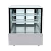 Used Bonvue Square Glass Cake Display - Budget Functional Option
