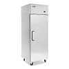 Atosa YBF9206 upright refrigerator 410L stainless steel, single solid door, Carel controller, Embraco compressor – Australia