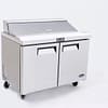 Atosa MSF8303 Sandwich/Pizza Prep Fridge showcasing 487L capacity, ideal for commercial kitchens