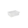 Kitchen Knock 008826 30L White PE Food Storage Container with Stackable Lid – Commercial Grade