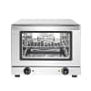 Apuro DA957-A convection oven, 21L capacity, 3 × 1/2 GN pans, stainless steel countertop oven – Australia