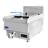 CookRite AT65G4F-C NG/LPG benchtop gas deep fryer, 8L capacity, stainless steel, compact countertop fryer, Australia