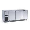 Thermaster TL1800BT-3D stainless steel triple door workbench freezer, 440L capacity, -18 to -22°C, 1800mm wide – front view, Australia