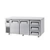 Turbo Air KUR18-3D-3(HC) 2-Door, 3-Drawer Undercounter Chiller 1800mm