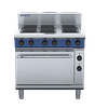 Blue Seal E56D – 900mm Electric Oven Range with 6 Radiant Elements