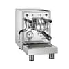 Bezzera BZ10 semi professional espresso machine, 250×380×430 mm, 1.5L boiler, 1.3kW, stainless steel – three-quarter view, Australia