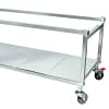 Woodson W.TRA23 trolley for 3-module food display units