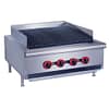 Gasmax QR-24ELPG LPG Gas Char Grill with 4 Heavy-Duty Burners & Stainless Steel
