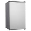 Thermaster DC-122Q bar fridge, 122L capacity, stainless steel look, undercounter – front view, Australia
