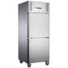 FED-X XURF650S1V Two Door Stainless Steel Upright Freezer with 650L Capacity