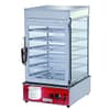 Benchstar MME-600H-S Electric Steamer Display Cabinet with 1.2kW Heating & Double-Glazed Glass