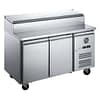 FED-X XSS8C15S2V Stainless Steel Sandwich Counter with 390L Capacity – Ideal for Cafés & Restaurants