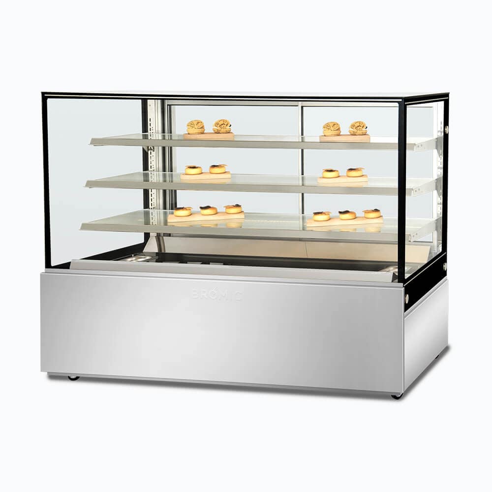 Bromic FD4T1800H Hot Food Display – 4 Tier, 1800mm, 830L, Bain Marie - Image 3