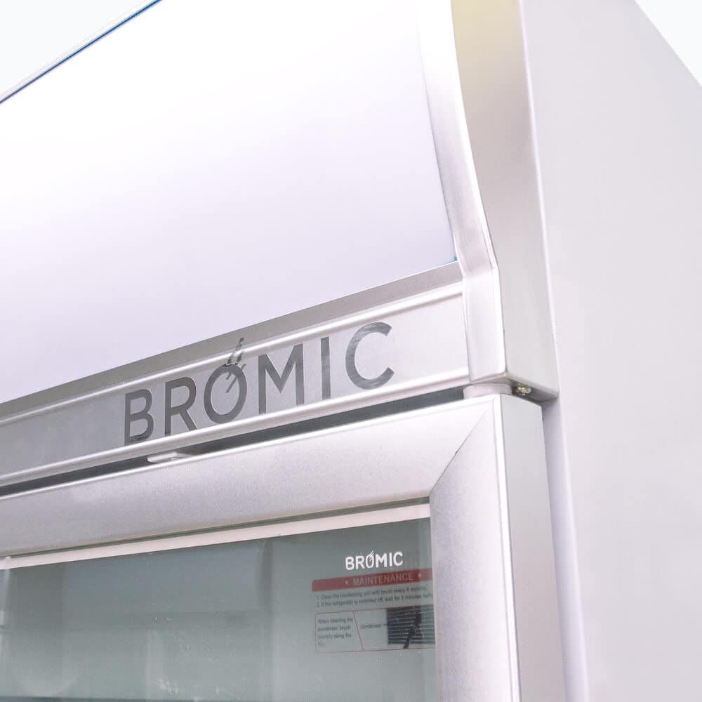 Bromic UF0500LF Upright Freezer – 444L Glass Door with LED Lightbox - Image 8