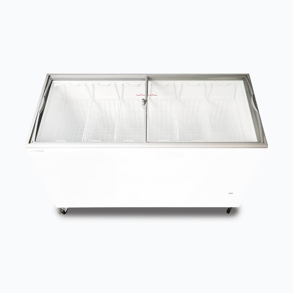 Bromic CF0500ATCG-NR Chest Freezer – 427L Curved Glass Top | 6-Star Retail Display - Image 4