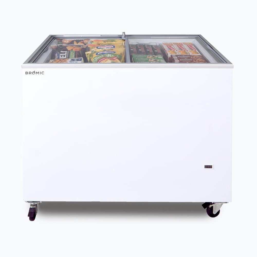Bromic CF0300FTFG-NR 296L Glass Lid Chest Freezer – Ideal for Retail Displays & Convenience Stores