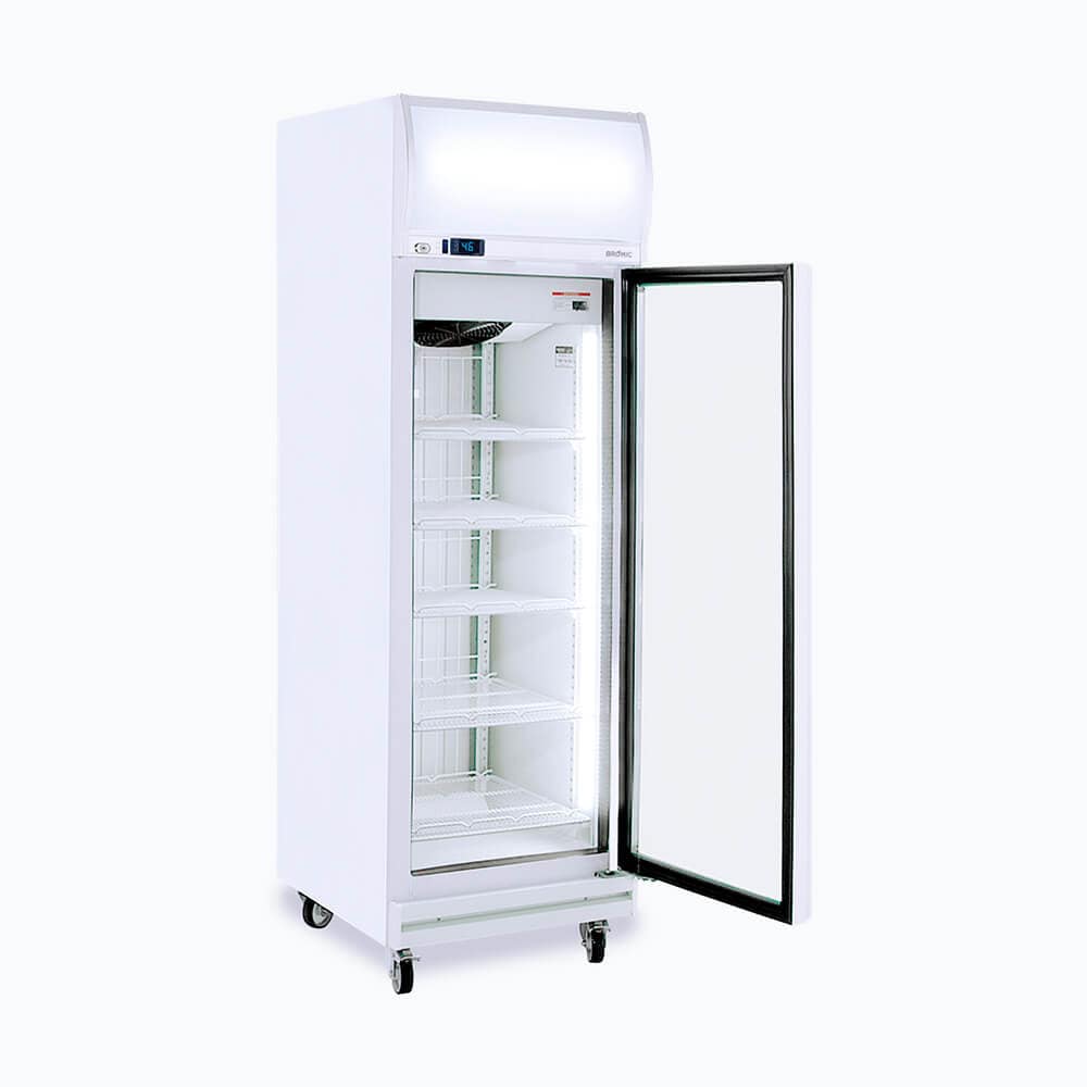 Bromic UF0500LF Upright Freezer – 444L Glass Door with LED Lightbox - Image 4