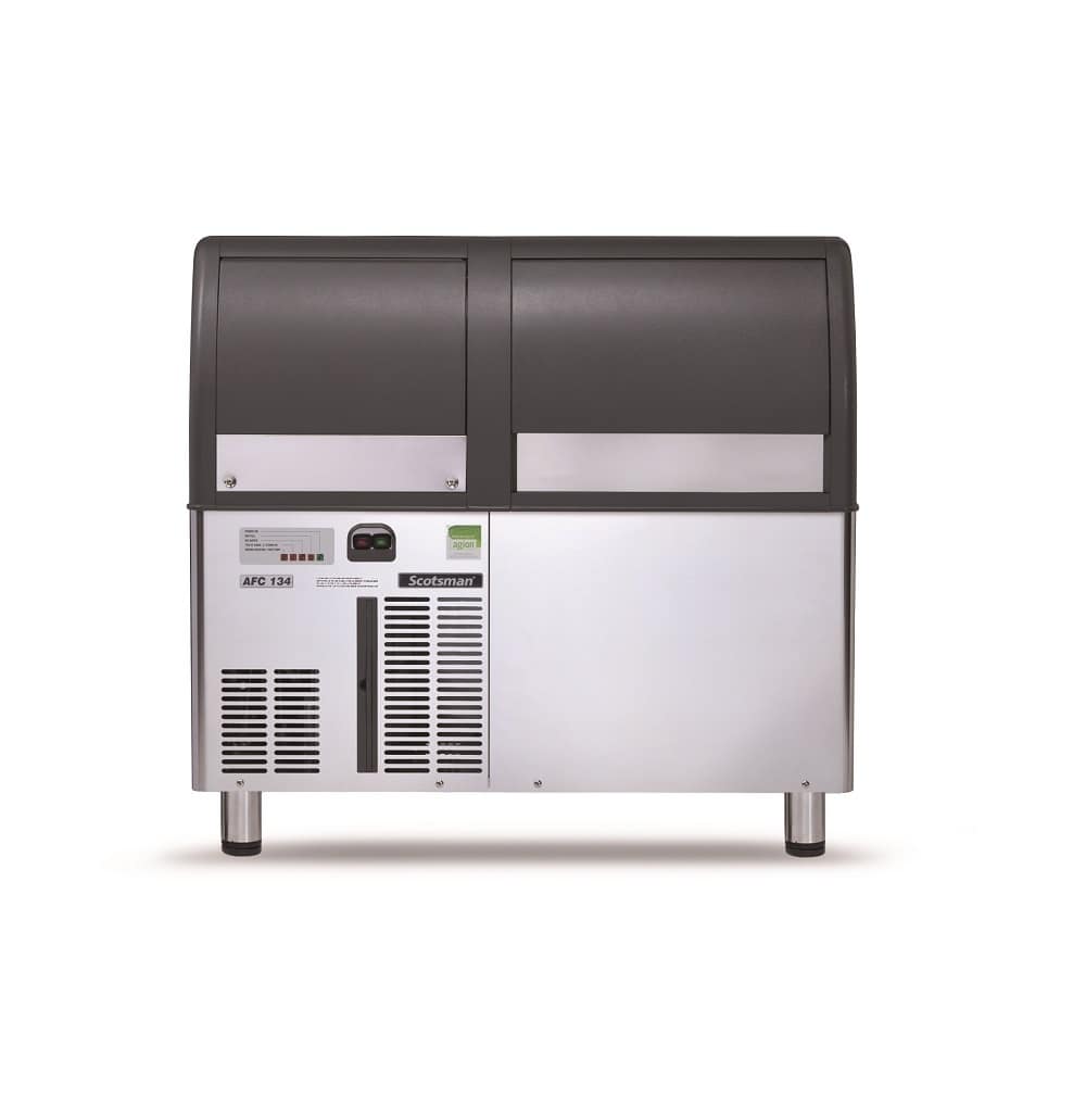 Scotsman AFC 137 AS OX Cubelet Ice Maker with 135kg Daily Production and 44kg Storage Bin