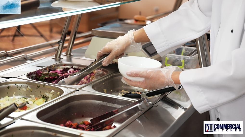 Hospital pantry fridge ≤ 5 °C with staff logging FSANZ 3.2.2A temperature evidence