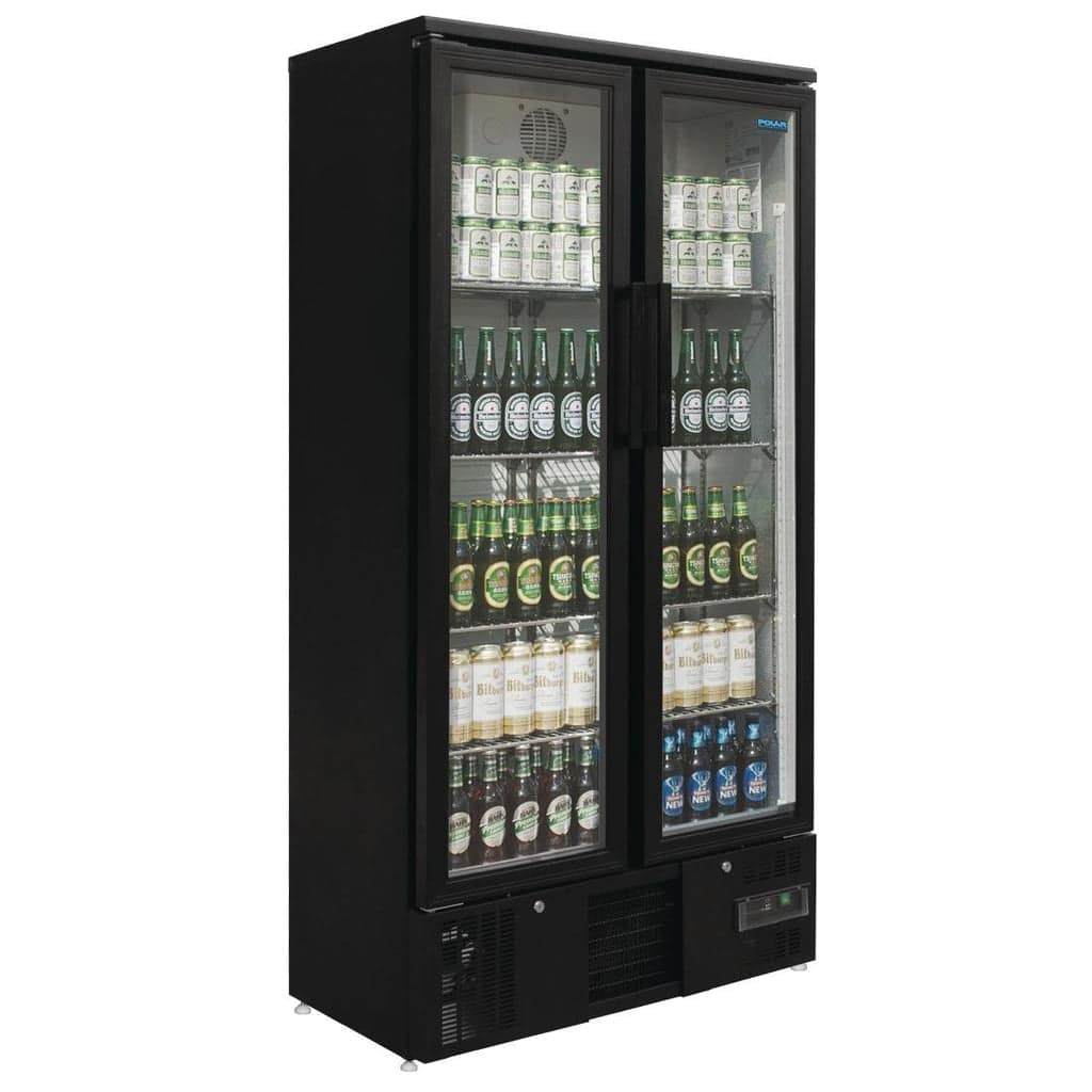 Polar G-Series Upright Back Bar Cooler with Hinged Doors 490Ltr (GJ449-A)