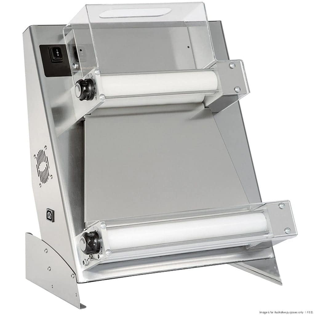 Prismafood DSA420RP Pizza Dough Roller – 40cm, Foot Pedal - Image 2