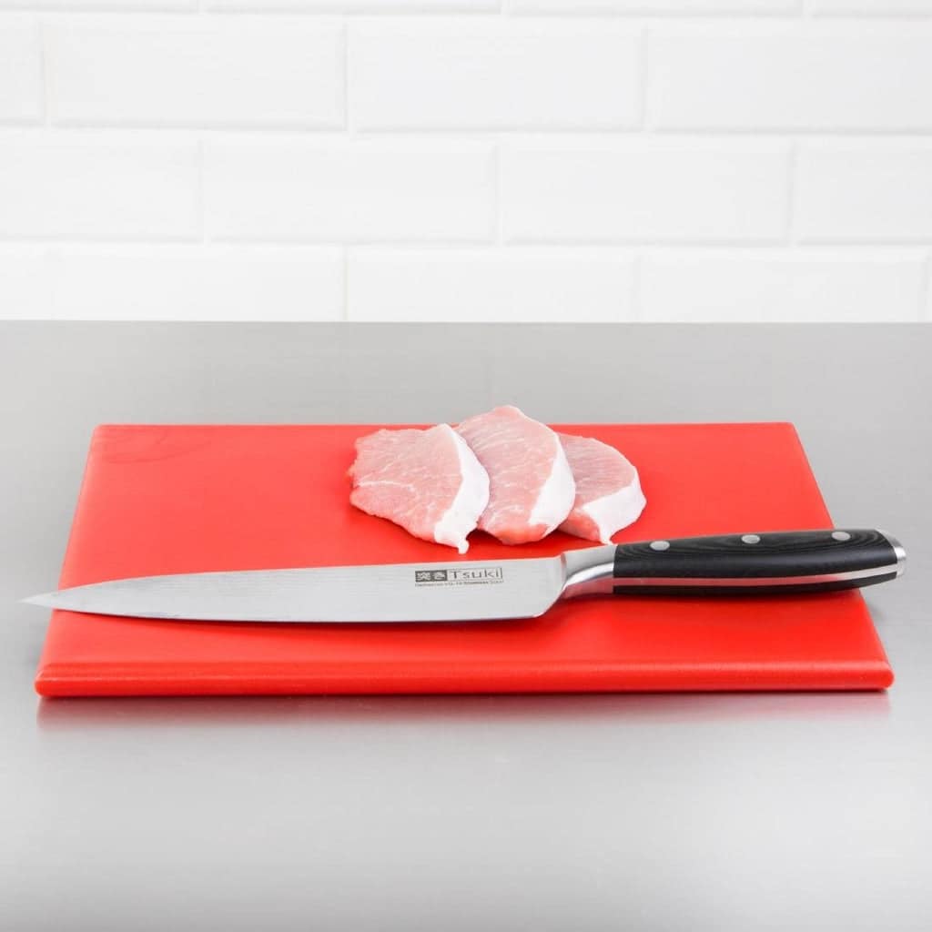 Hygiplas High Density Chopping Board Red - 12x229x305mm - Image 2
