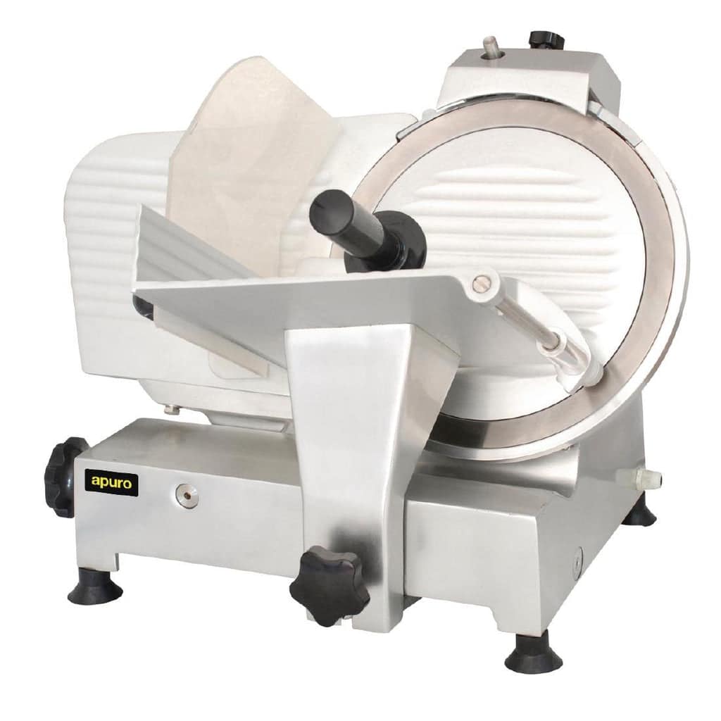Apuro CD279-A Meat Slicer with 300mm Blade and Adjustable Thickness Control
