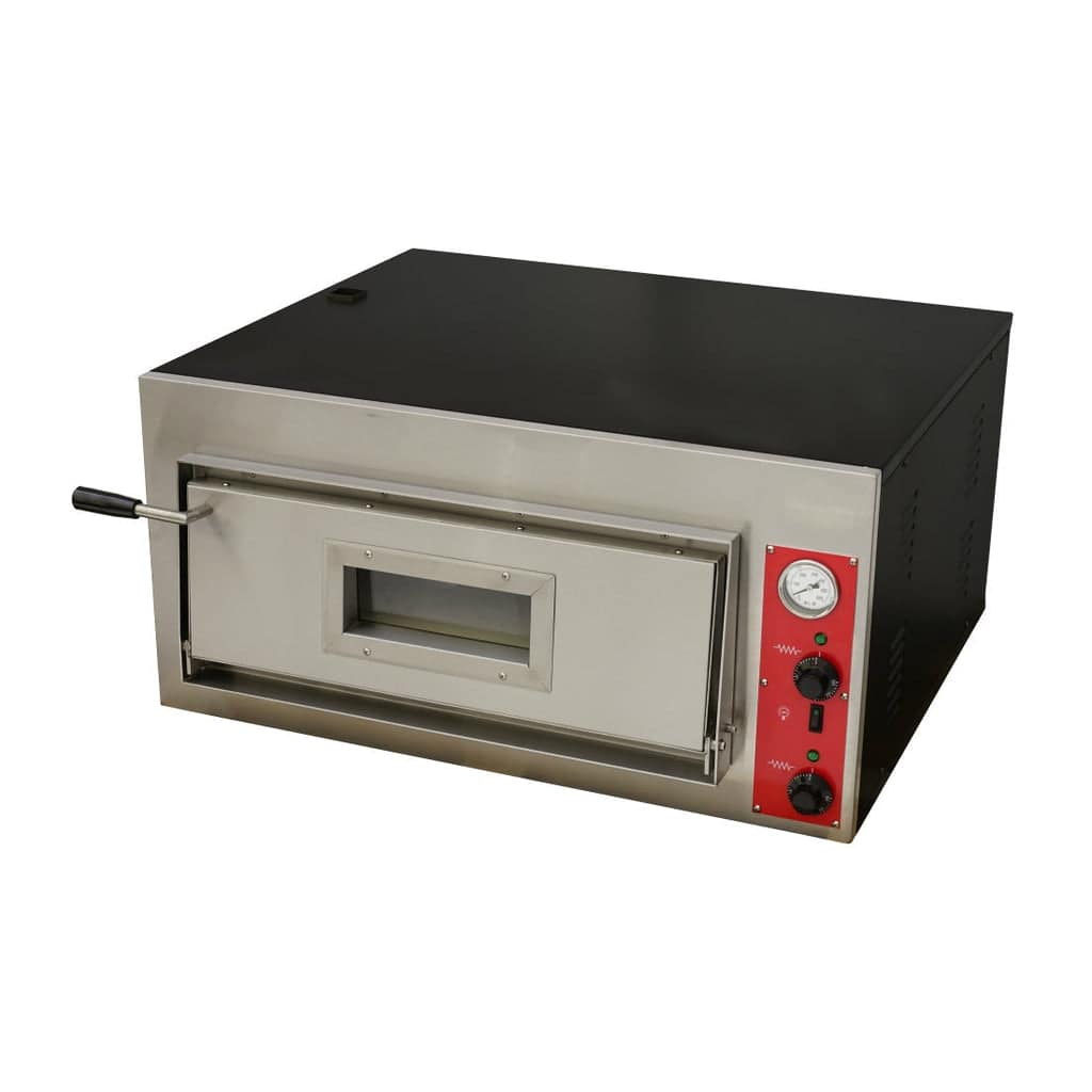 Bakermax EP-1-1-SDE Black Panther Pizza Deck Oven – Single Deck 6 × 30 cm - Image 2
