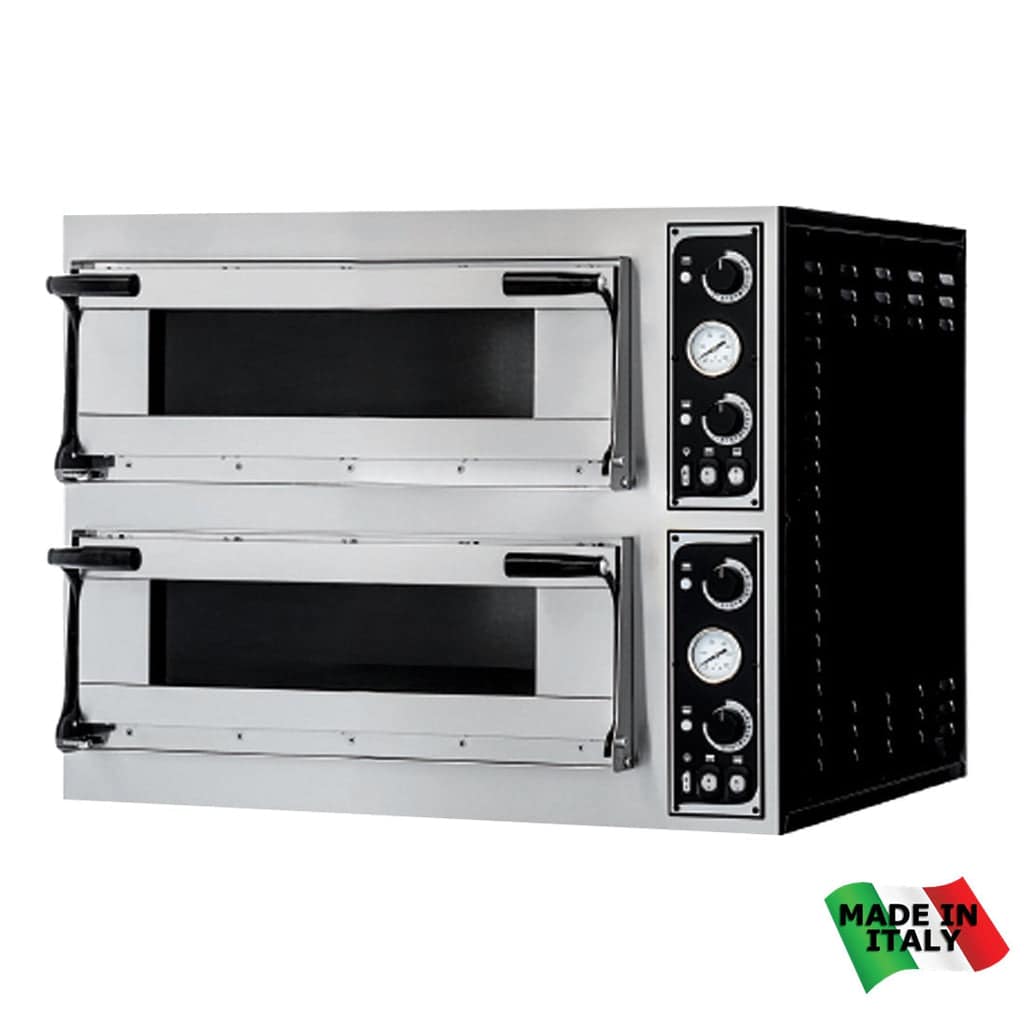 Prismafood TP-2 Double Deck Pizza Oven – 8 x 40cm, 450°C Max - Image 3