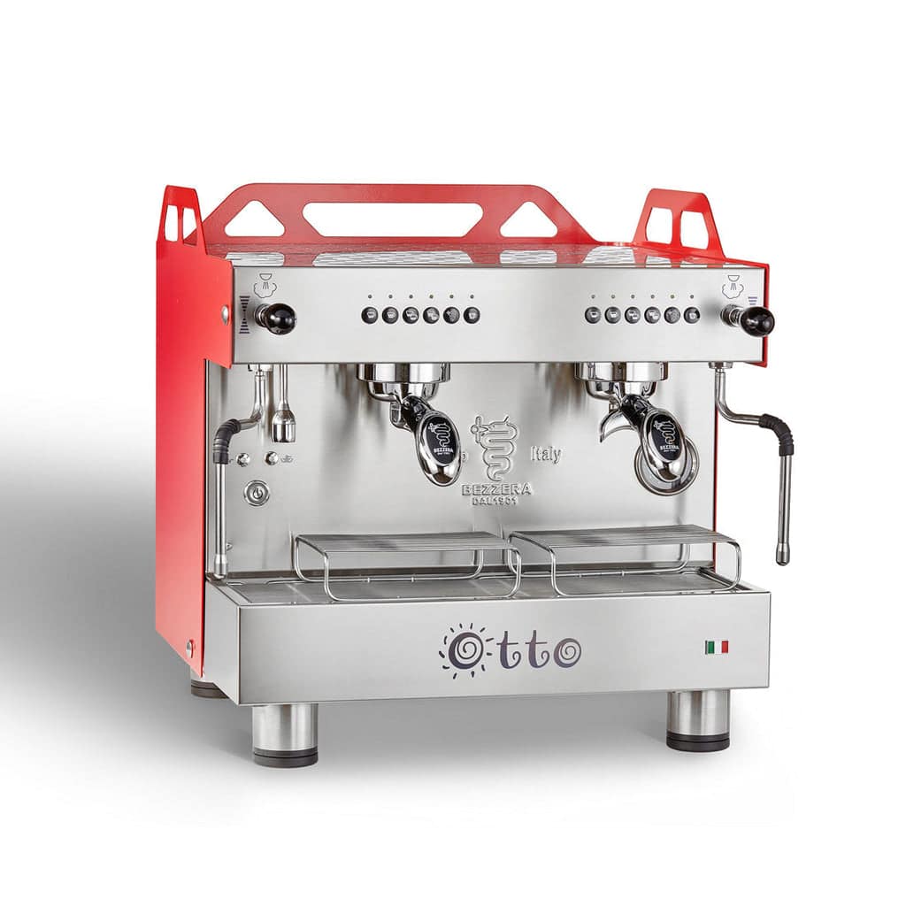 Bezzera OTTO BZOTTOCDE2IR1 2-Group Compact Espresso Machine – Red - Image 3