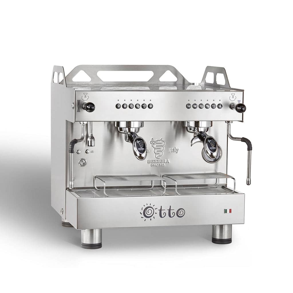 Bezzera OTTO Silver Compact 2 Group Espresso Machine BZOTTOCDE2IS1 - Image 3