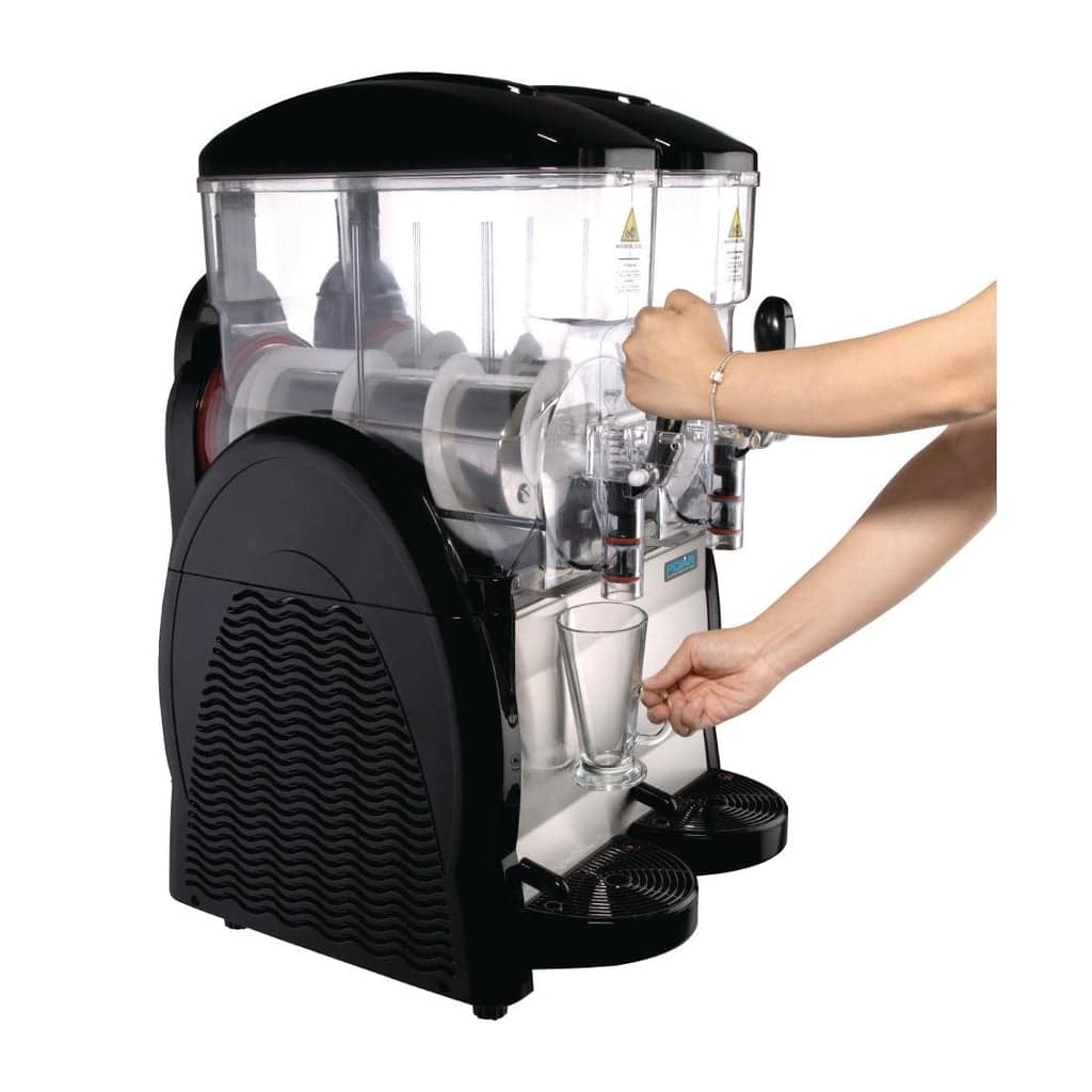 Polar G-Series Dual Bowl Slushie Machine – 2 x 12L, Stainless Steel, LED Display - Image 2
